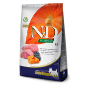  N&D Pumpkin Grain Free Јагнешко и Боровинка  ADULT MINI 7 kg